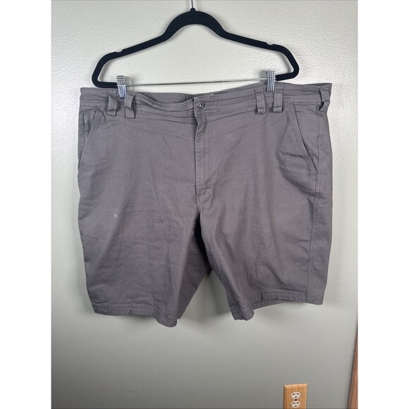 Duluth‎ Trading Shorts Mens Size 44 Gray Flex Fire Hose Outdoor Hiking - Picture 1 of 8